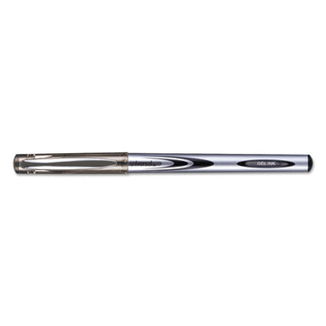 Universal™ Gel Pen, Stick, Medium 0.7 Mm, Black Ink, Silver-black Barrel, Dozen freeshipping - TVN Wholesale